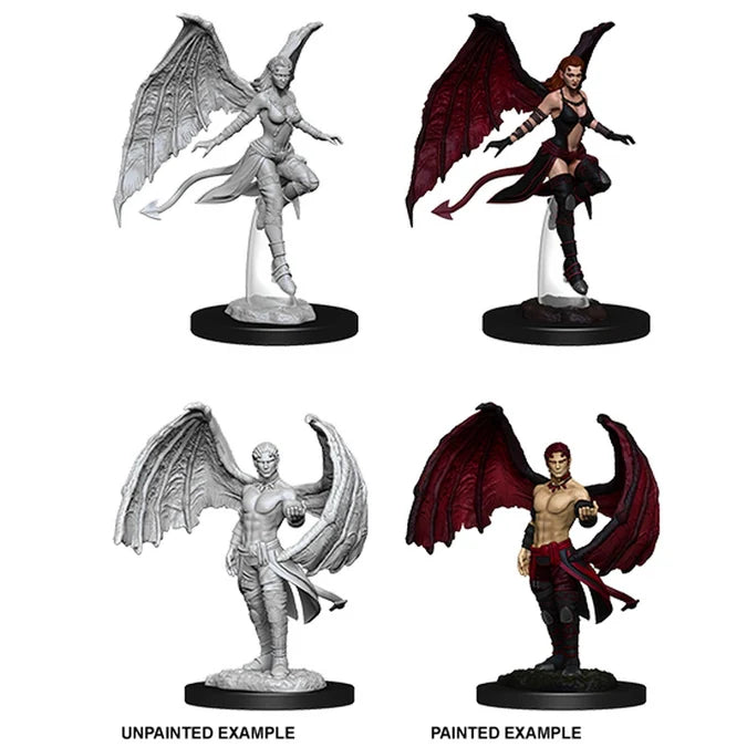 D&D Nolzur's Marvelous Unpainted Miniatures: Succubus & Incubus - Tabletop Gaming