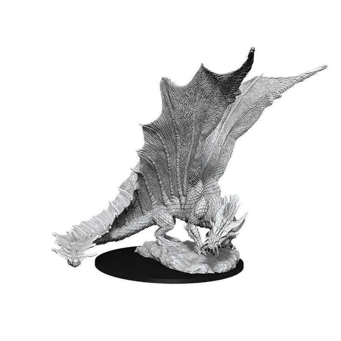 D&D Nolzur's Marvelous Unpainted Miniatures: Young Gold Dragon - Tabletop Gaming