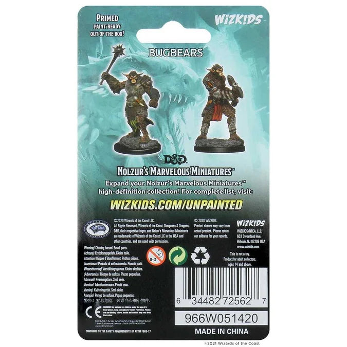 D&D Unpainted Miniatures: Bugbears 2 - Tabletop Gaming