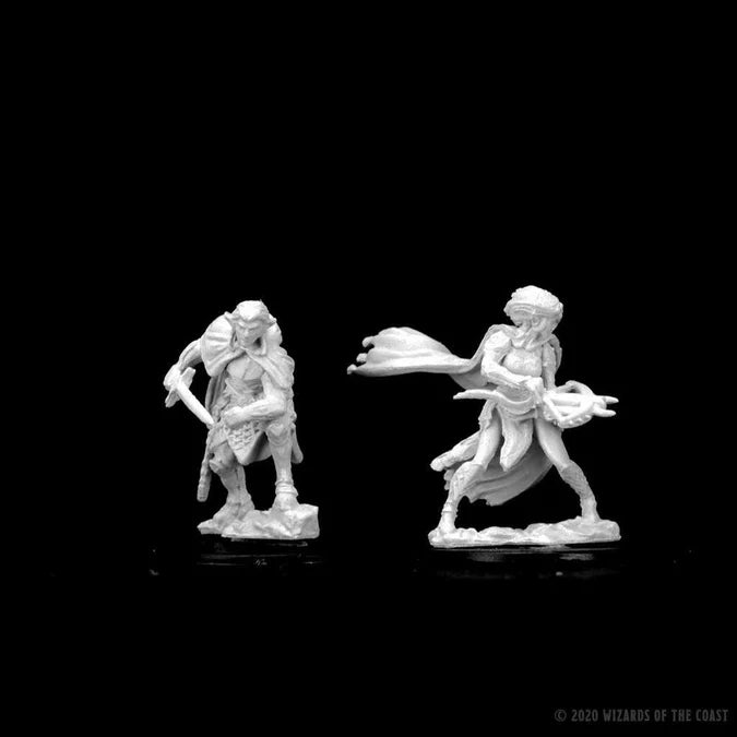 D&D Unpainted Miniatures: Drow 2 - Tabletop Gaming