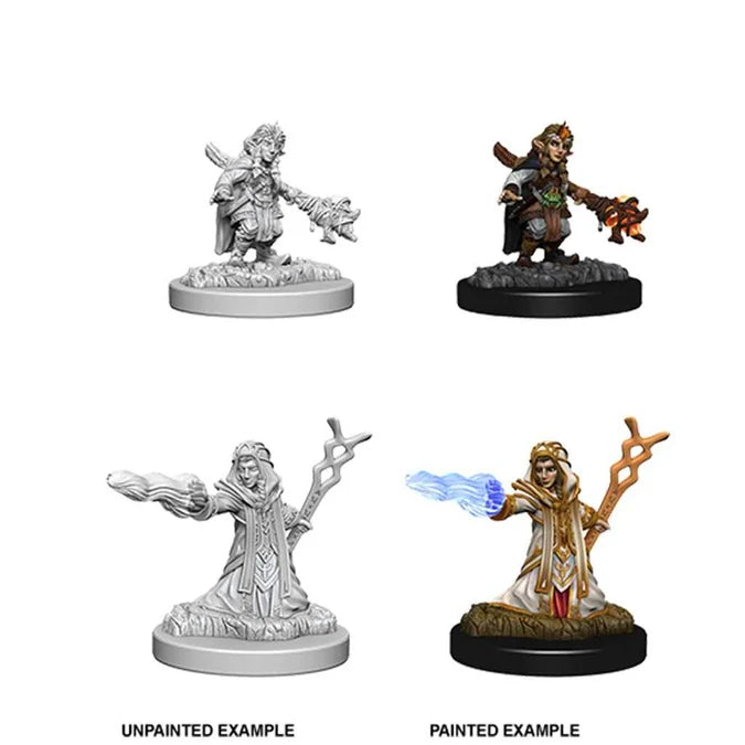 D&D Unpainted Miniatures: Female Gnome Wizard 3 - Tabletop Gaming