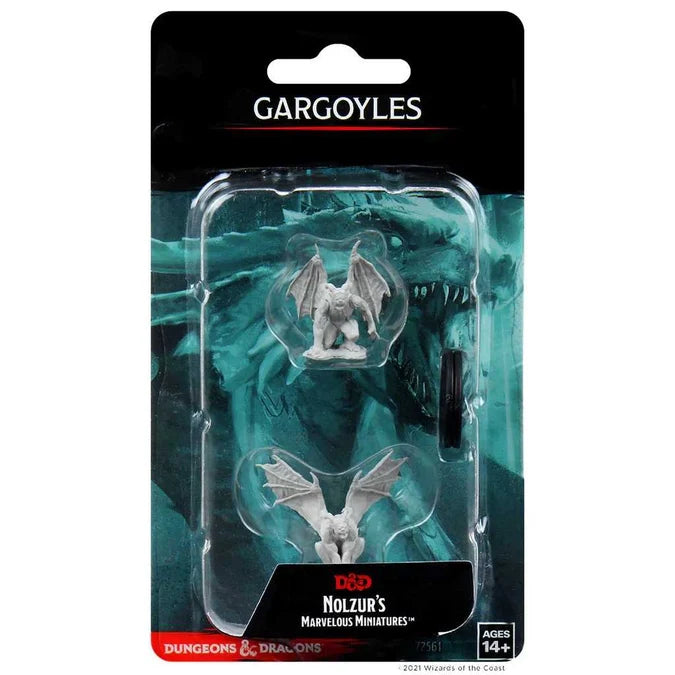 D&D Unpainted Miniatures: Gargoyles - Tabletop Gaming