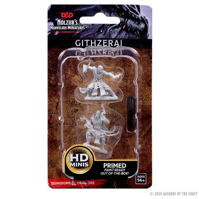 D&D Unpainted Miniatures: Githzerai - Tabletop Gaming