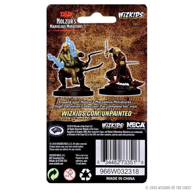 D&D Unpainted Miniatures: Githzerai 2 - Tabletop Gaming