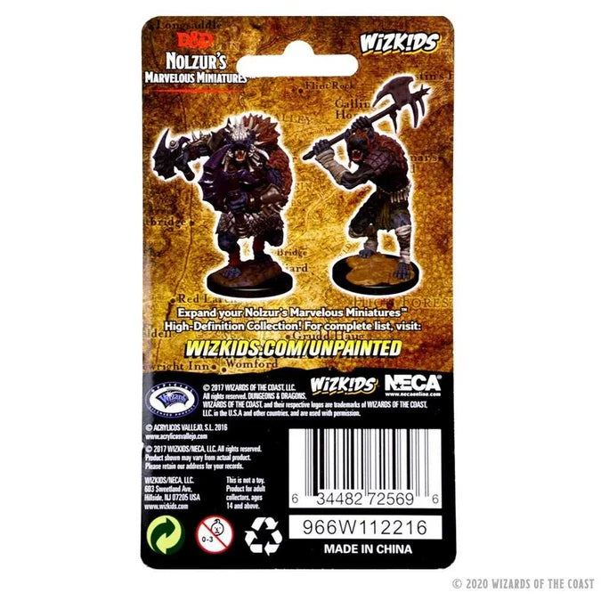D&D Unpainted Miniatures: Gnolls 2 - Tabletop Gaming