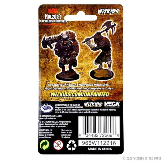 D&D Unpainted Miniatures: Gnolls 2 - Tabletop Gaming