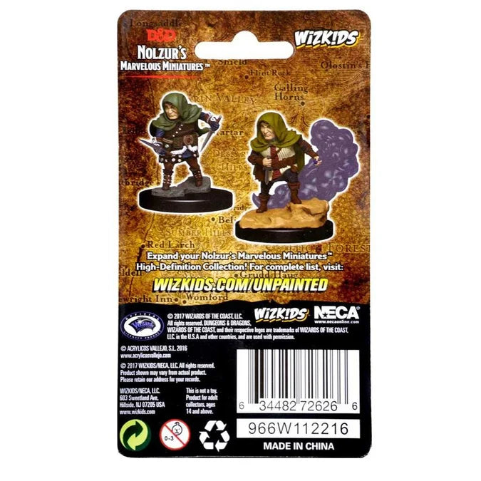 D&D Unpainted Miniatures: Halfling Male Rogue 2 - Tabletop Gaming