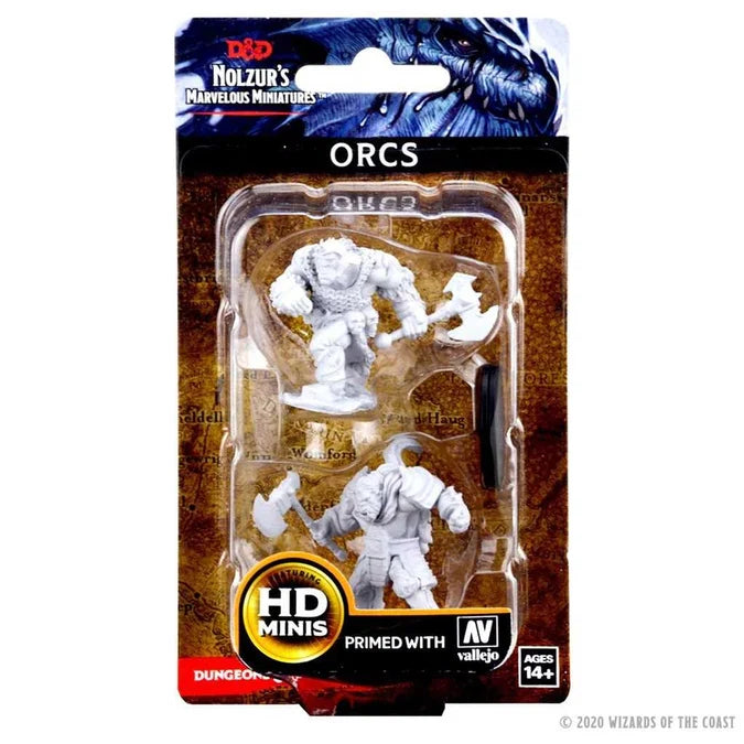 D&D Unpainted Miniatures: Orcs - Tabletop Gaming