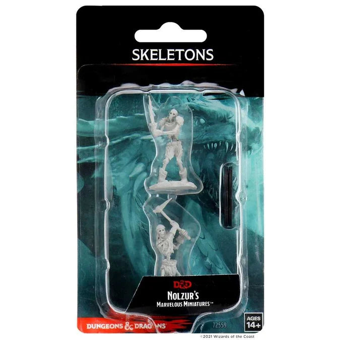 D&D Unpainted Miniatures: Skeletons - Tabletop Gaming
