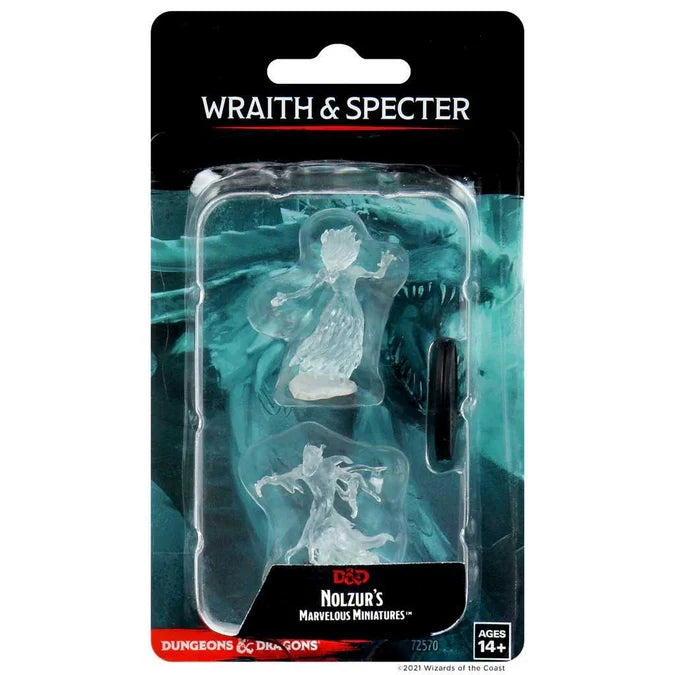 D&D Unpainted Miniatures: Wraith and Specter - Tabletop Gaming