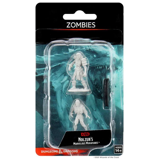 D&D Unpainted Miniatures: Zombies - Tabletop Gaming