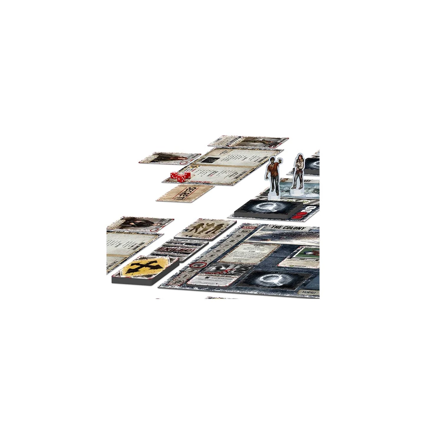 Dead of Winter A Crossroads Game Board Game Contents - Tabletop Gaming