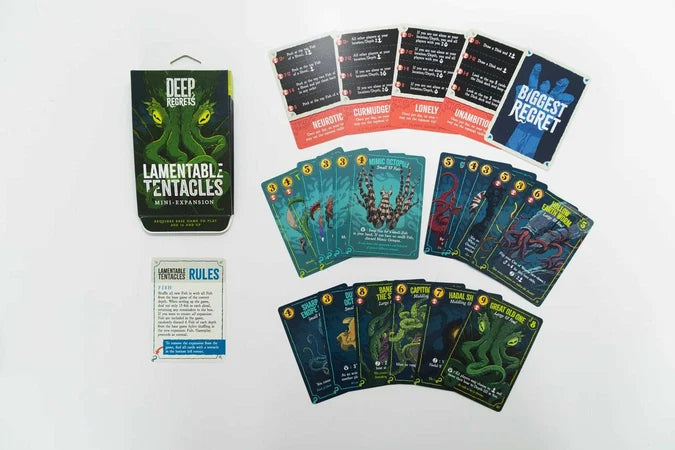 Deep Regrets: Lamentable Tentacles Mini-Expansion-Tabletop Gaming