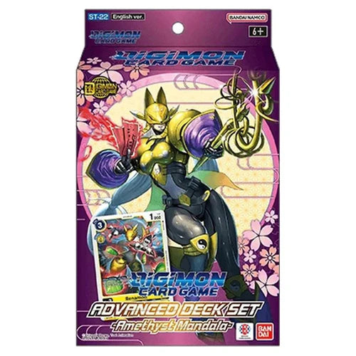 Digimon Card Game: Advanced Deck - Amethyst Mandala (ST-22)-Tabletop Gaming