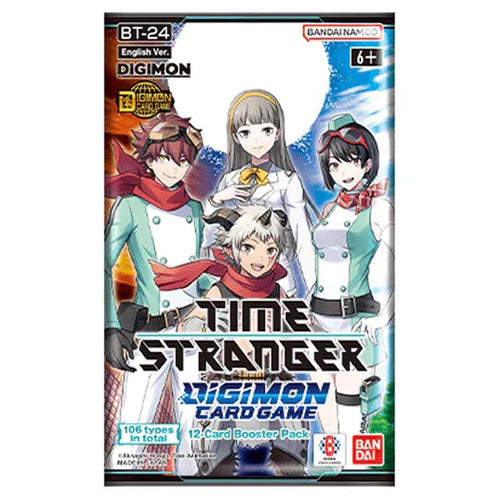 Digimon Card Game Booster Pack - Time Stranger - (BT-24) Tabletop Gaming