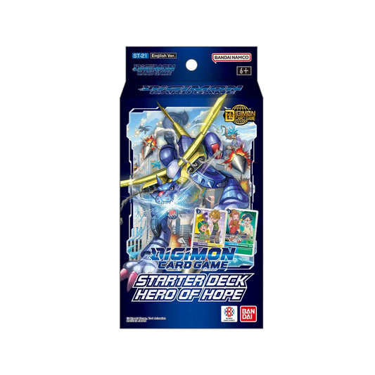 Digimon Card Game: Starter Deck - Hero Of Hope (ST-21)-Tabletop Gaming