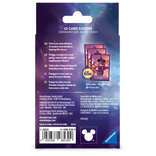 Disney-Lorcana-Reign-of-Jafar-Card-Sleeves-Tabletop Gaming