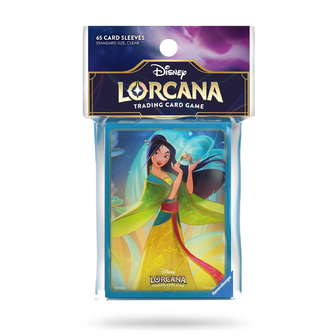 Disney Lorcana TCG - Card Sleeve Pack (65 ctn.) - Mulan - Set 9-Tabletop Gaming