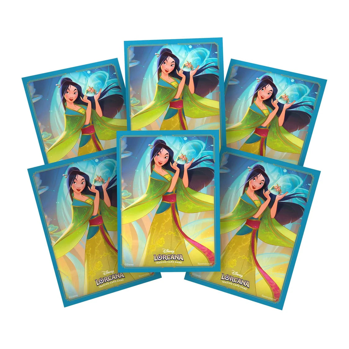 Disney Lorcana TCG - Card Sleeve Pack (65 ctn.) - Mulan - Set 9-Tabletop Gaming