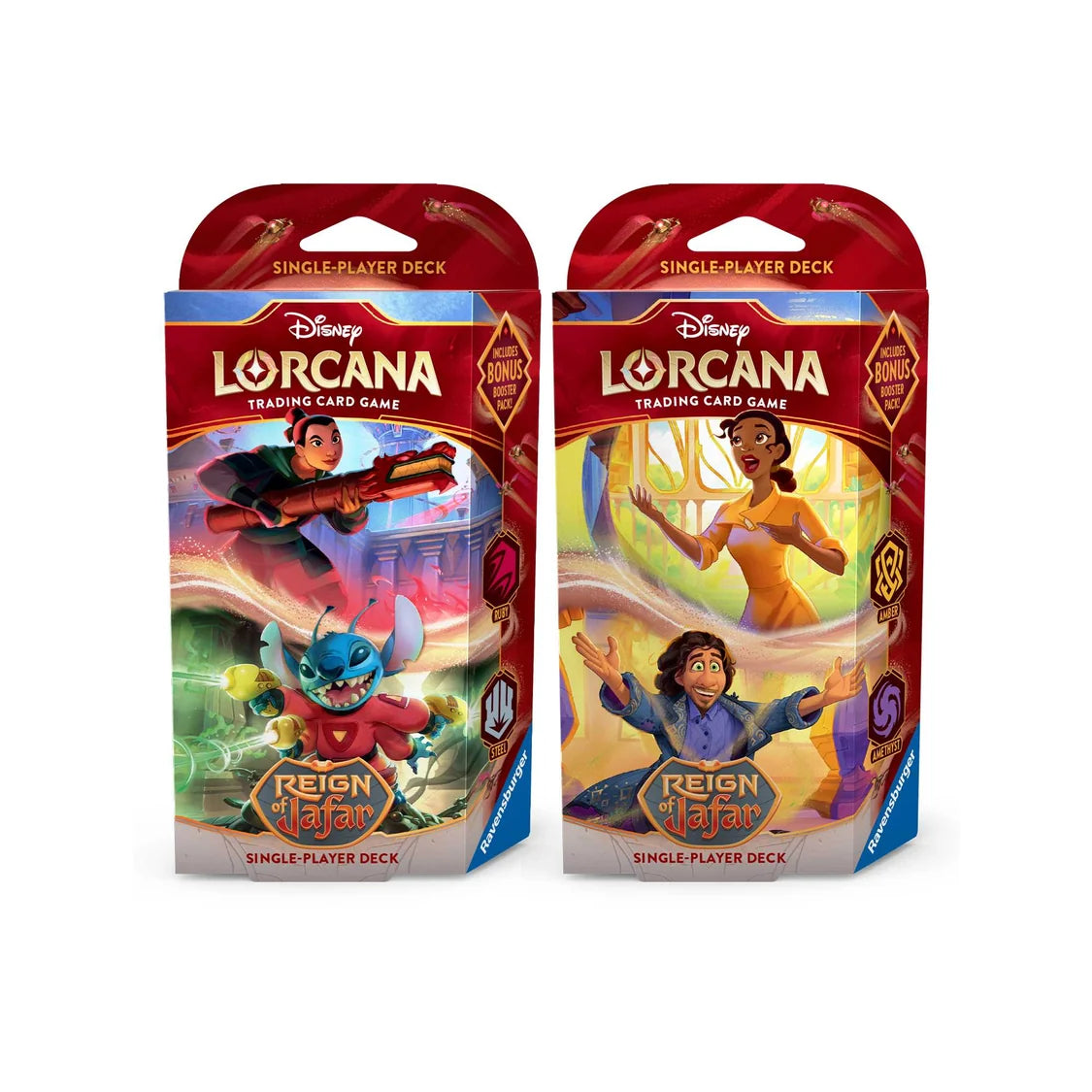 Disney Lorcana Trading Card Game - Reign of Jafar Starter Deck - Set 8 CDU Display-Tabletop Gaming