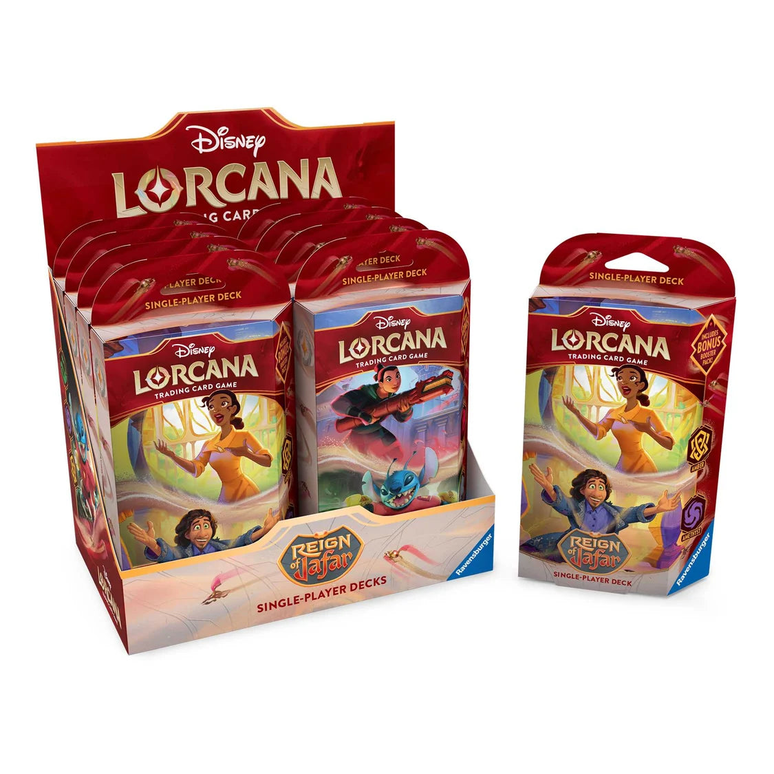 Disney Lorcana Trading Card Game - Reign of Jafar Starter Deck - Set 8 CDU Display-Tabletop Gaming