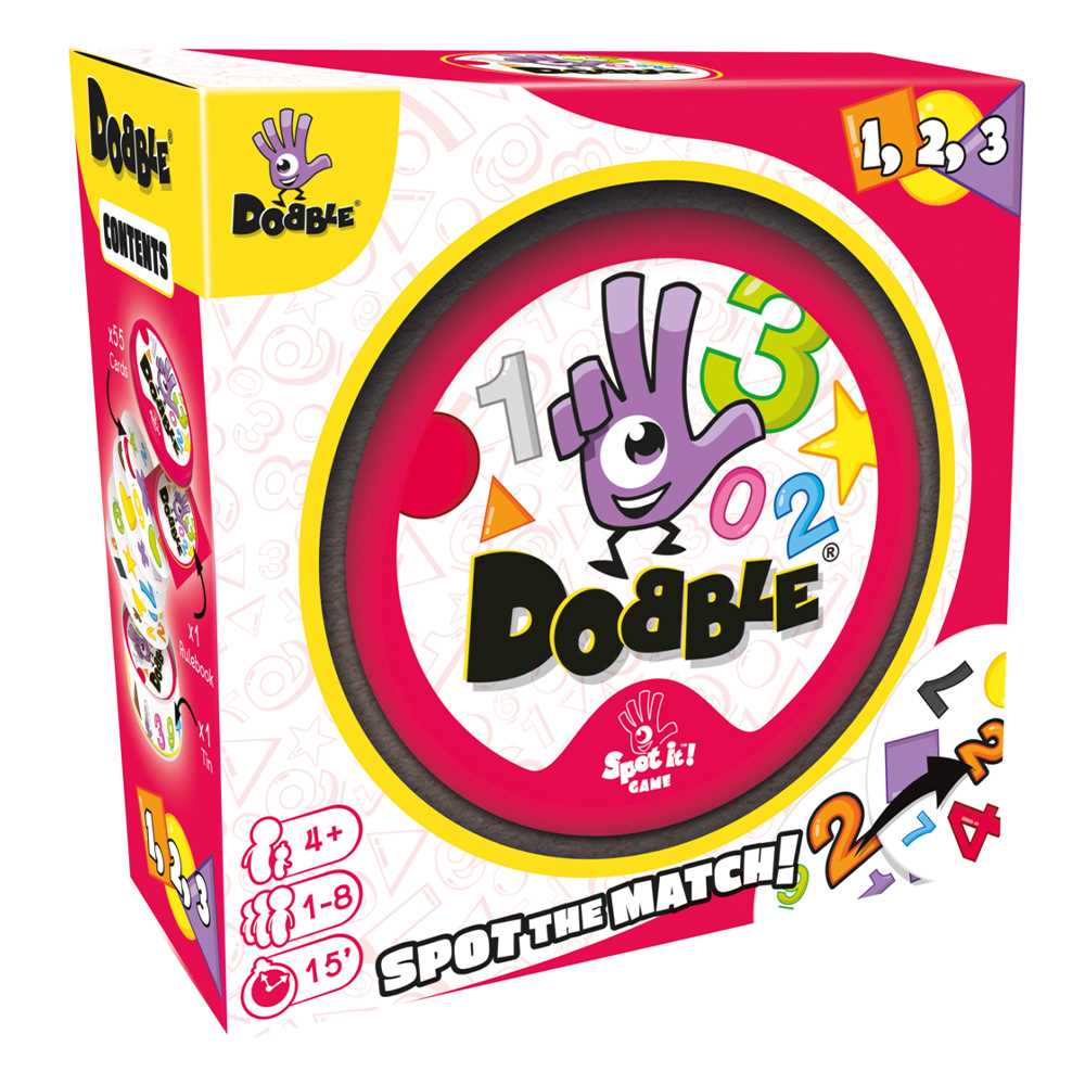 Dobble 123 Card Game - Tabletop Gaming
