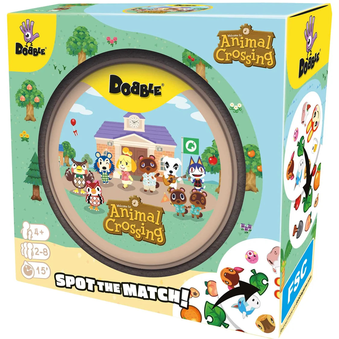 Dobble Animal Crossing Card Game 2 - Tabletop Gaming