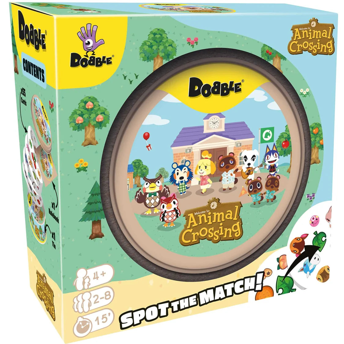 Dobble Animal Crossing Card Game 3 - Tabletop Gaming