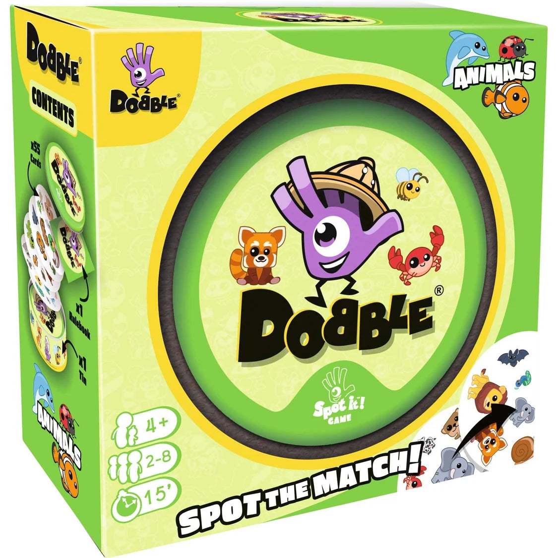 Dobble Animals Card Game 2 - Tabletop Gaming