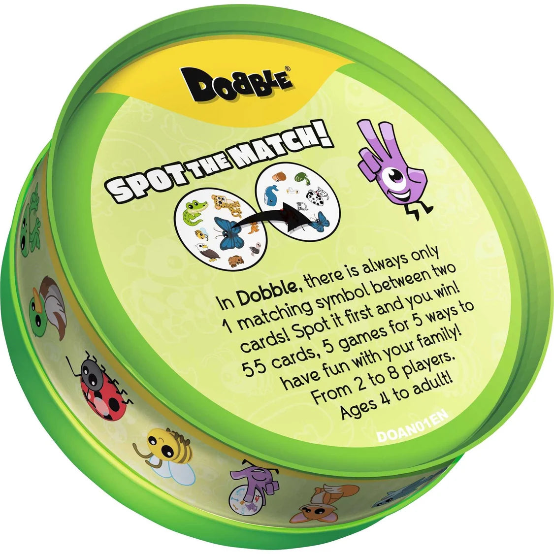 Dobble Animals Card Game 3 - Tabletop Gaming