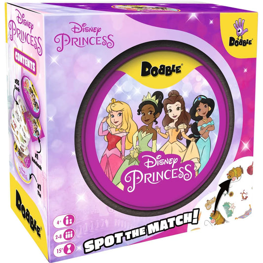 Dobble Disney Princess Card Game - 55 Card Version - Tabletop Gaming