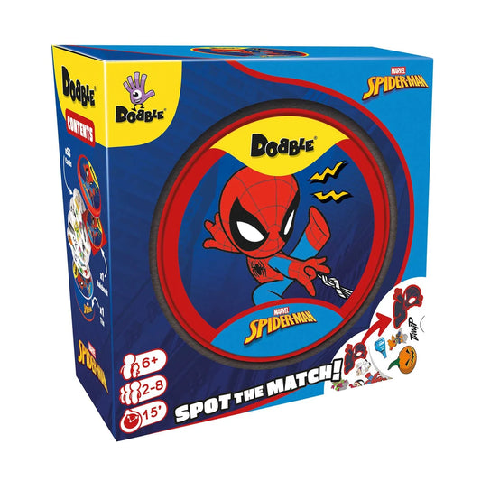 Dobble Spiderman (Eco Sleeve) Card Game - Tabletop Gaming