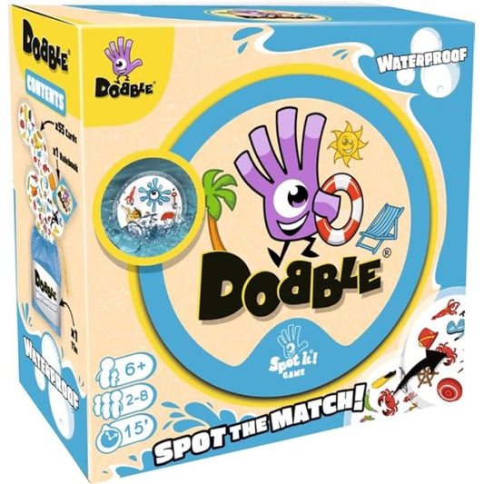 Dobble Waterproof Card Game - Tabletop Gaming
