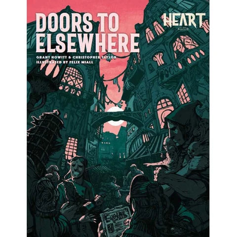 Doors to Elsewhere - Spine Printing-Tabletop Gaming
