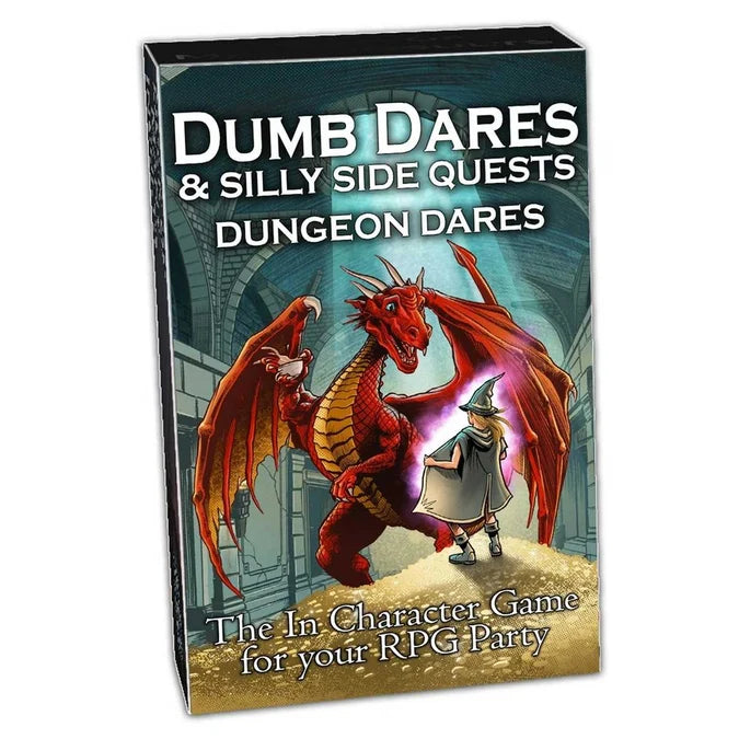 Dumb Dares & Silly Side Quests - Dungeon Dares Pack - The In Character game for your RPG Party-Tabletop Gaming