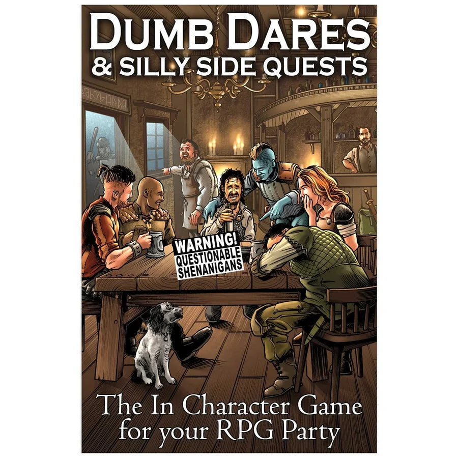 Dumb Dares & Silly Side Quests - The In Character Game for your RPG Party-Tabletop Gaming