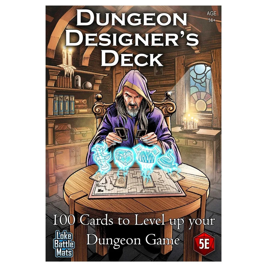 Dungeon Designer's Deck-Tabletop Gaming