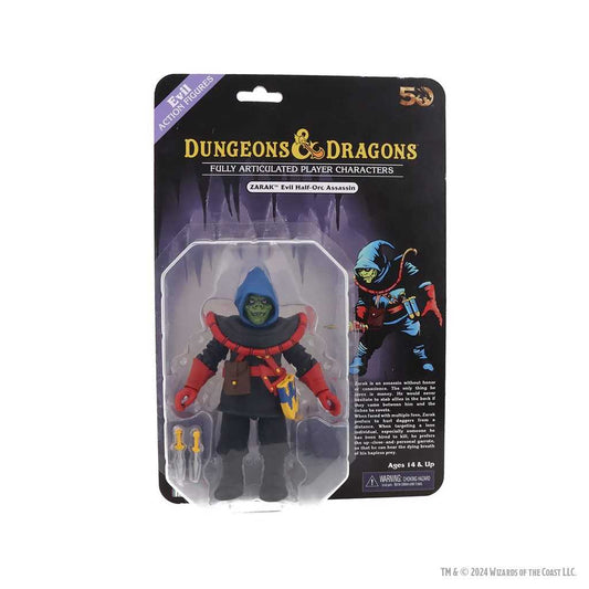 Dungeons & Dragons 7inch Scale Action Figure - Limited 50th Anniversary Edition Zarak Figure-Tabletop Gaming