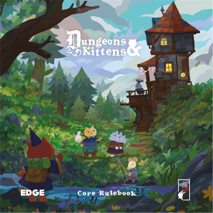 Dungeons & Kittens RPG: Core Rulebook-Tabletop Gaming