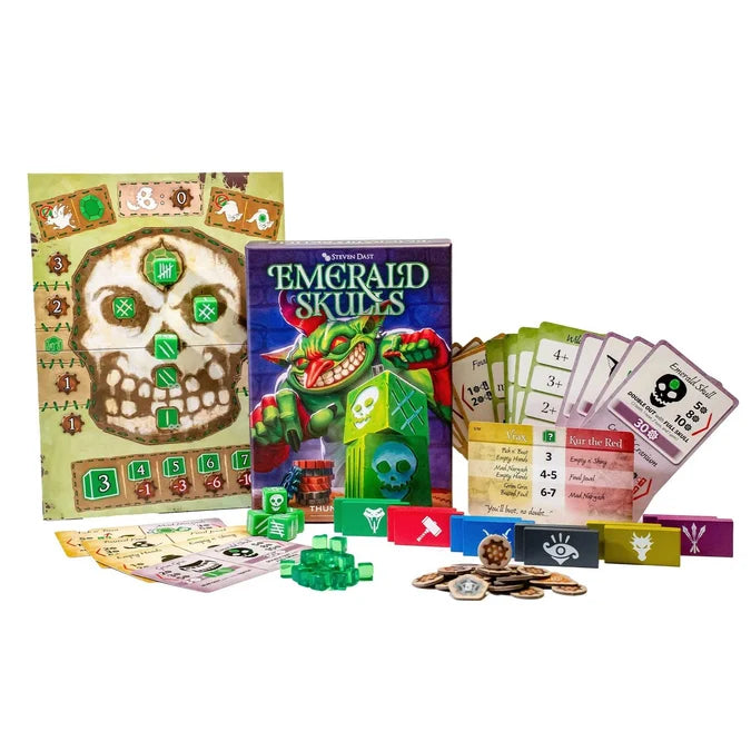 Emerald Skulls-Tabletop Gaming