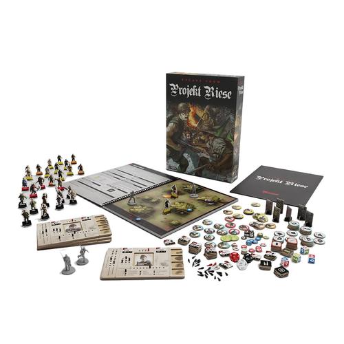 Escape-from-Projekt-Riese-BOX-Set Tabletop Gaming