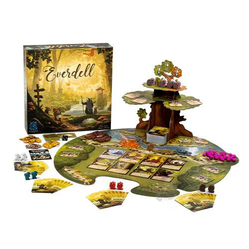 Everdell Board Game Contents - Tabletop Gaming