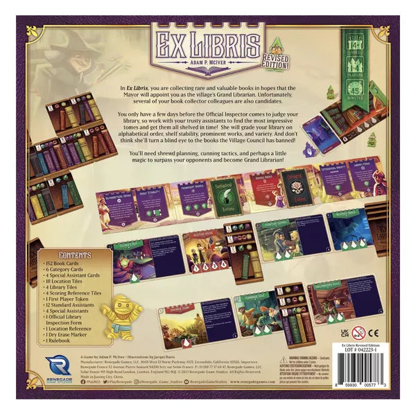 Ex Libris (Second Edition)-Tabletop Gaming
