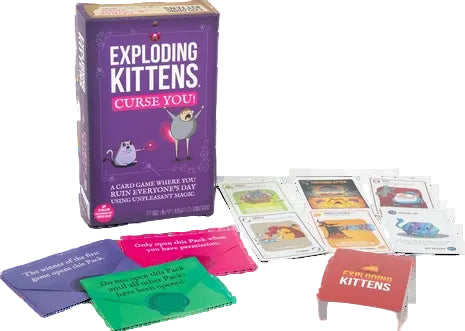 Exploding Kittens Curse You!-Tabletop Gaming