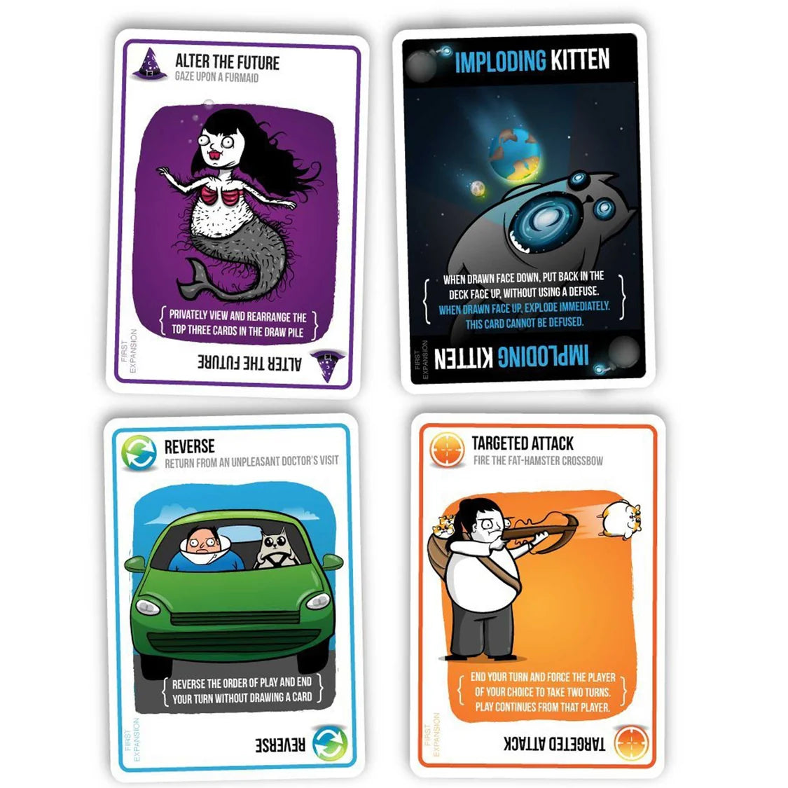 Exploding Kittens: Imploding Kittens-Tabletop Gaming