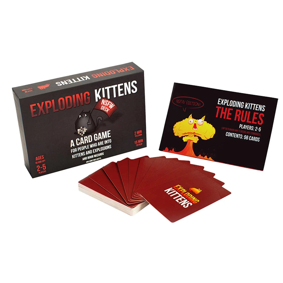 Exploding Kittens: NSFW Edition Tabletop Gaming
