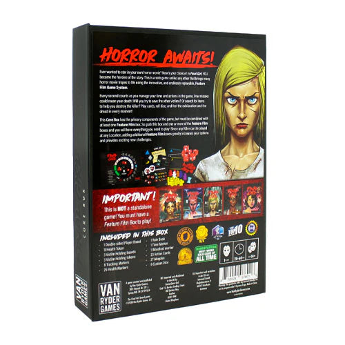 Final Girl - Core Box Back - Tabletop Gaming
