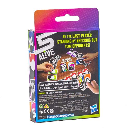 Five Alive Card Game-Tabletop Gaming