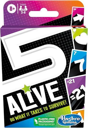 Five Alive Card Game-Tabletop Gaming