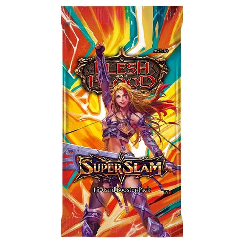 Flesh And Blood TCG: Super Slam - Booster Pack-Tabletop Gaming
